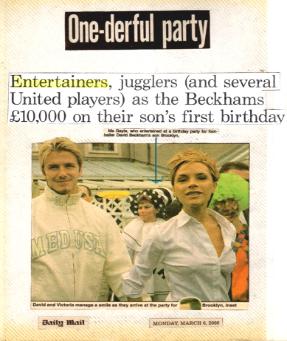 Daily Mail newspaper photo