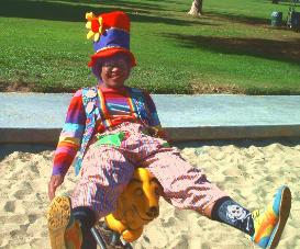Clowning about with Buttons