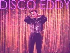 Comic, disco dancing Eddy