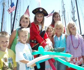 Pirate balloon swords 