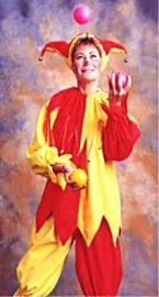 Juggling court jester