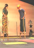 Learning to stilt-walk 